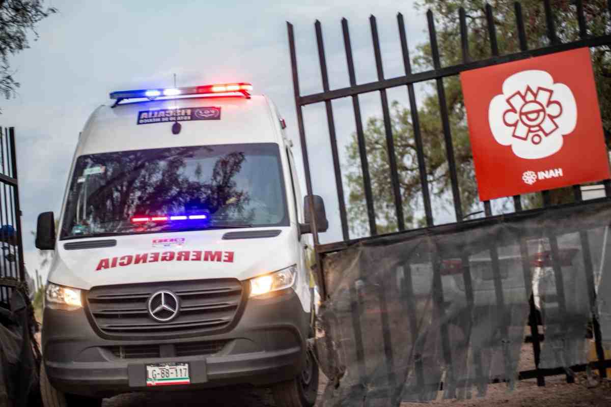 Balacera en Teotihuacán 