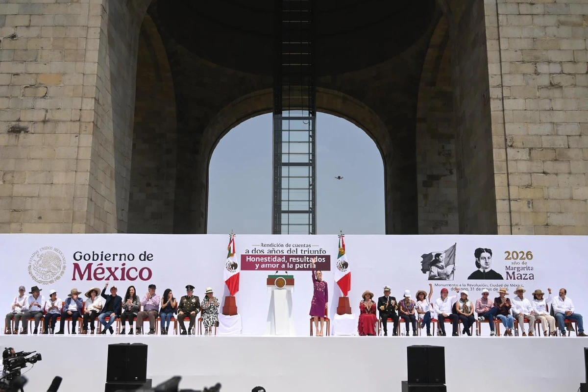 Sheinbaum informe dos años victoria