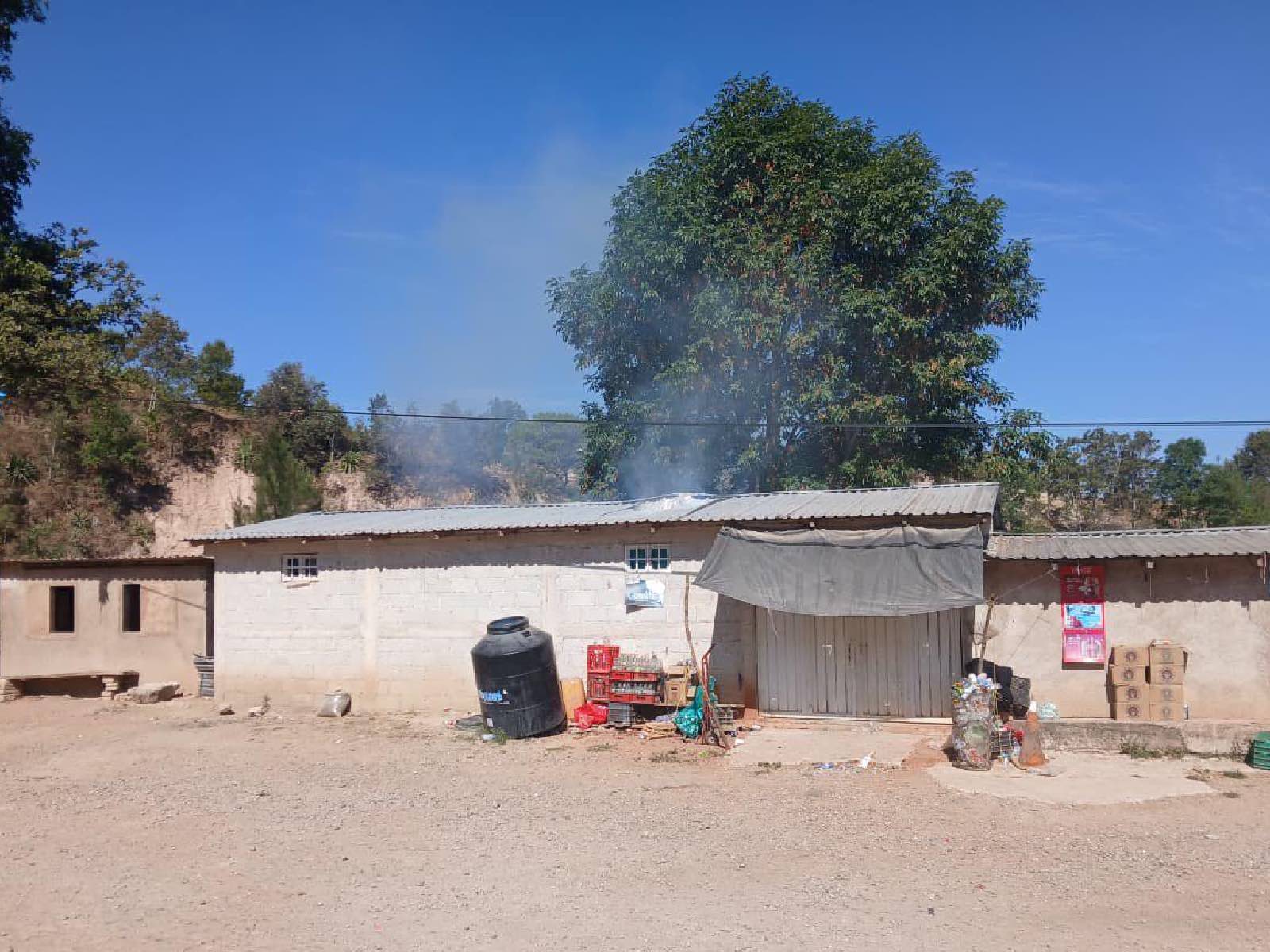 Las viviendas en Guerrero fueron atacadas con drones.