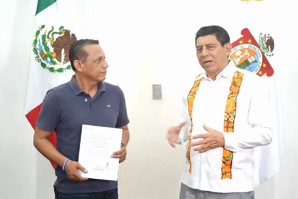 Designan a Francisco Vásques Jiménez como Comisionado temporal para gobernar Juchitán, Oaxaca